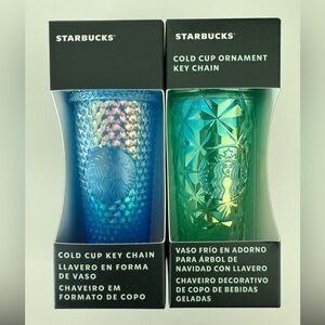 ✨ Costa Rica - Starbucks cold cup keychains 🦥